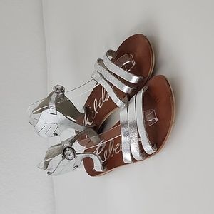 Rebels Wenona Sandals Metallic Silver